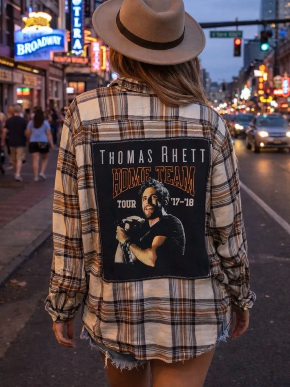Thomas Rhett Custom Flannel